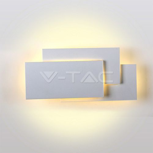 12W Lampă LED de perete corp gri IP20 3000K | V-TAC