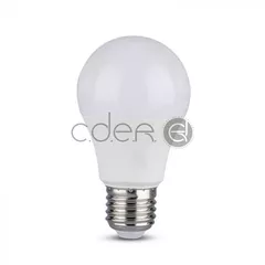 Bec LED - 9W A60 Schimbarea culorilor E27 Termoplastic | V-TAC