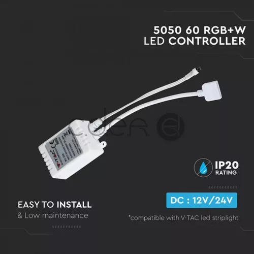 Controlor RGB+ Alb rece /pentru Bandă LED | V-TAC