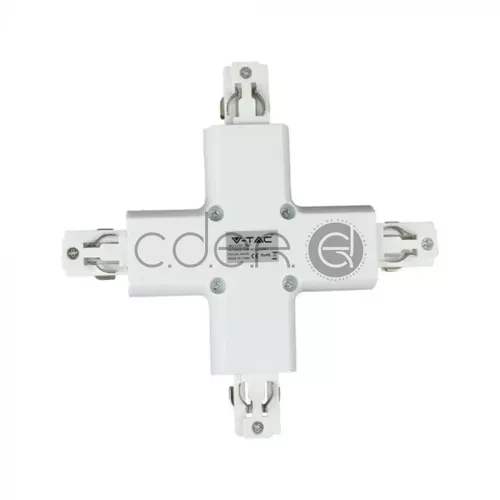 4X Accesorii pentru Lămpile pe Șină, Alb | V-TAC