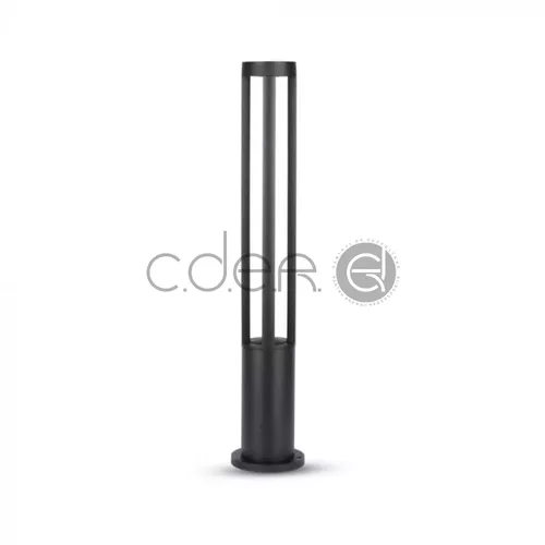 10W Lampă LED Corp Negru Înălțime 80cm 4000K | V-TAC