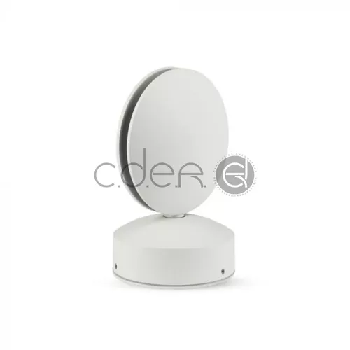 7W Lampă de perete LED Corp rotund Alb natural IP65 | V-TAC