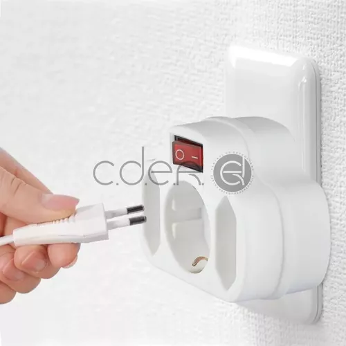 Adaptor întrerupător 2 x 2.5A 1 x 16A | V-TAC