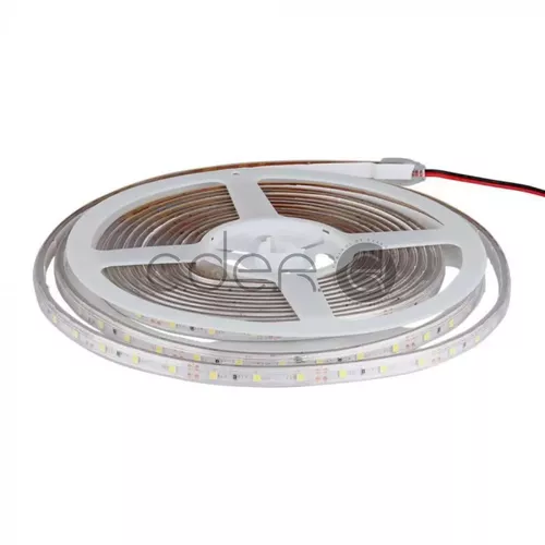 Bandă LED SMD3528 - 60LED Verde, IP65 | V-TAC