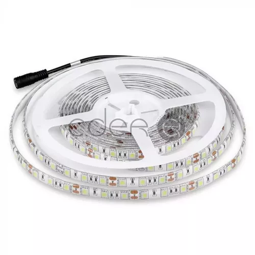 Bandă LED SMD5050 - 60 LED, Alb rece, IP65 | V-TAC