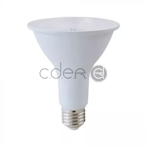 Bec LED - Chip SAMSUNG 11W E27 PAR30 Plastic Lumină caldă | V-TAC