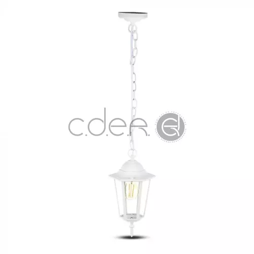 Lampa de gradina E27 Alb mat | V-TAC