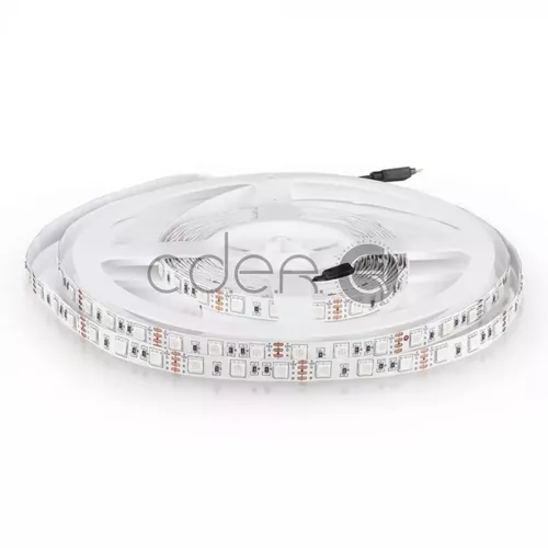 Bandă LED SMD5050 - 60 LEDs Blue IP20 | V-TAC