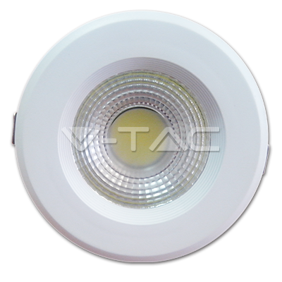 Spot LED reflector, COB, 10W, Corp Alb Alb rece