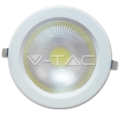 Spot LED reflector, COB, 20W, Corp Alb Alb rece