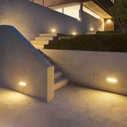 Lampă LED de exterior cu lumină difuză de 12W corp gri Lumină neutră IP65 | V-TAC