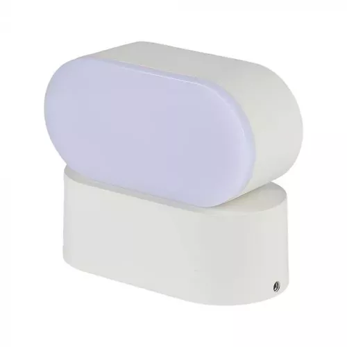 Lampă LED 6W Corp Alb IP65 Orientabil 4000K | V-TAC