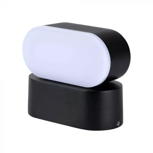 Lampă LED 6W Corp Negru IP65 Orientabil 4000K | V-TAC