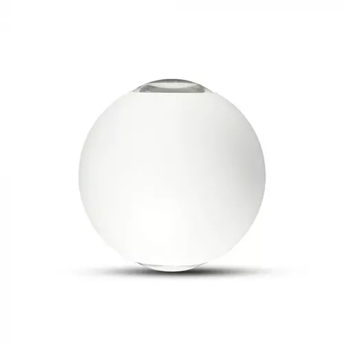 Lampă LED 6W Rotundă cu Corp Alb IP65 4000K | V-TAC