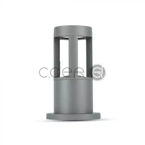10W Lampă LED Corp Gri Înălțime 25cm 3000K | V-TAC