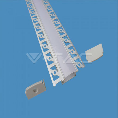 Set Profile de Aluminu din Gips Late aspect lăptos 2000mm