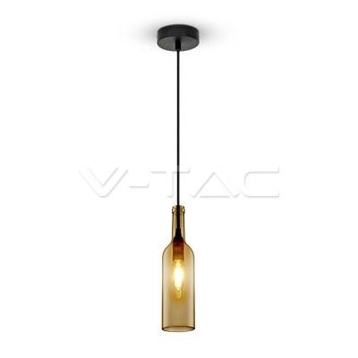Pendul tip sticlă, maro