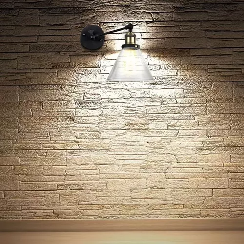 Lampa de perete Formă V Sticlă Ф140mm | V-TAC