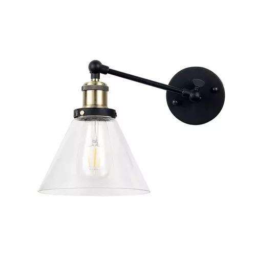 Lampa de perete Formă V Sticlă Ф140mm | V-TAC