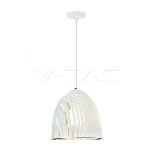 Pendulă Light Cone Prism Alb