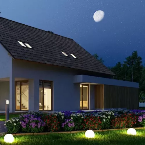 Lampă LED Sferă RGB D30*29CM | V-TAC