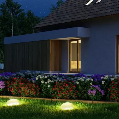 Lampă LED Jumătate de Sferă RGB D50*26CM | V-TAC
