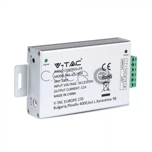 Control Radio cu telecomandă 4 Butoane | V-TAC