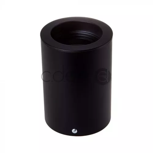 GU10 Carcasă Rotund Negru | V-TAC