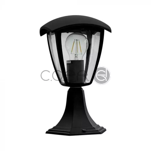 Lampa de gradina 300mm IP44 Negru | V-TAC