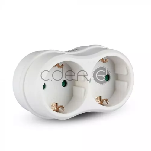 Adaptor 16A Alb | V-TAC