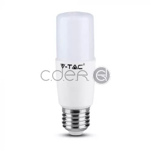 Bec LED cu CIP SAMSUNG 8WE27 T37 Plastic 4000K | V-TAC