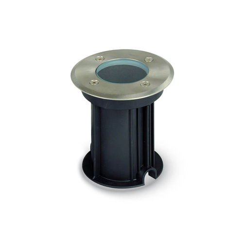 Suport de Oțel Îngropat GU10 Rotund Negru IP65