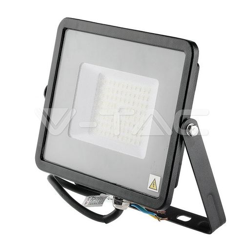 Proiector LED SMD 50W Cip SAMSUNG Slim Corp Negru 6400K 120LM/W