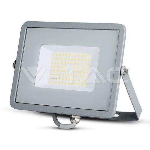 Proiector LED SMD 50W Cip SAMSUNG Slim Corp Gri 6400K 120LM/W