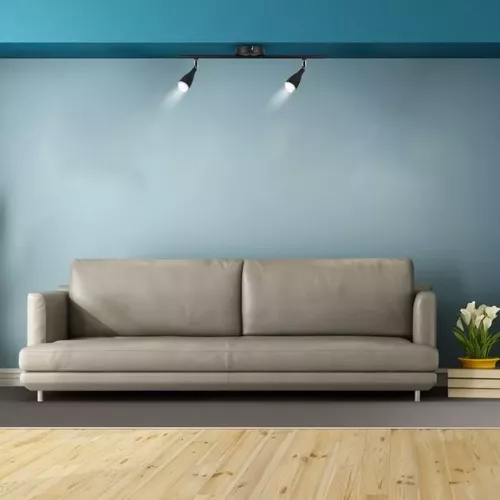 Lampă de perete LED cu 2 reflectoare de 4.5W fiecare corp negru Lumină neutră | V-TAC
