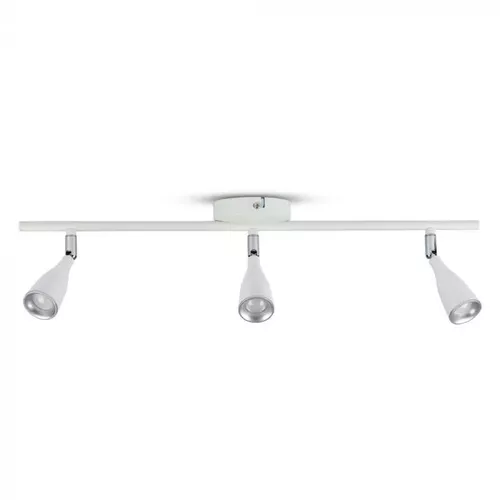 Lampă de perete LED cu 3 reflectoare de 4.5W fiecare corp alb Lumină neutră | V-TAC