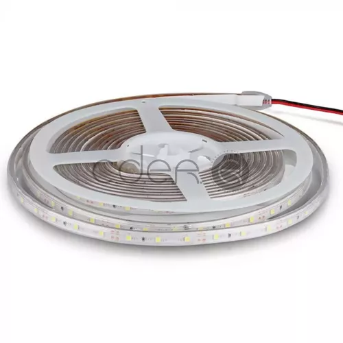 Bandă LED SMD3528 - 60LED Roșu, IP65 | V-TAC