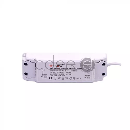 29W Driver pentru Panou LED A++ | V-TAC