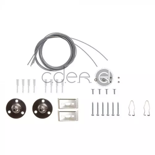 Kit pentru montaj suspendat pentru lampi LED waterproof | V-TAC