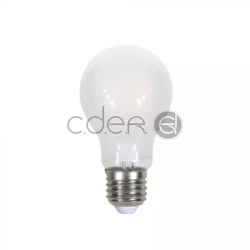 Bec LED - 7W A60 Filament Încrucișat Frost cover Lumină Caldă | V-TAC