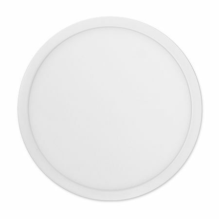 12W Panou LED, Premium - Rotund, Alb rece | V-TAC