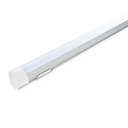 T8 20W 120cm Corp iluminat LED, fixare pe perete, Alb cald