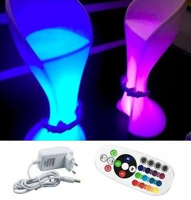 Scaun Înalt LED RGB D50*56*110CM
