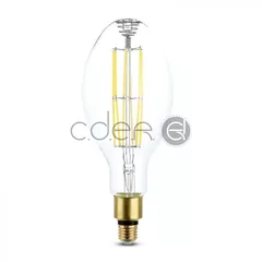 Bec LED 24W E27 ED120 Transparent 4000K 160 lm/W | V-TAC