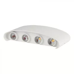 Lampă LED 8W Pentru Perete Sus&Jos Nisip Alb IP54 4000K | V-TAC