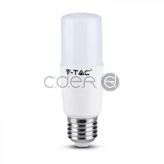Bec LED cu CIP SAMSUNG 8WE27 T37 Plastic 6400K | V-TAC